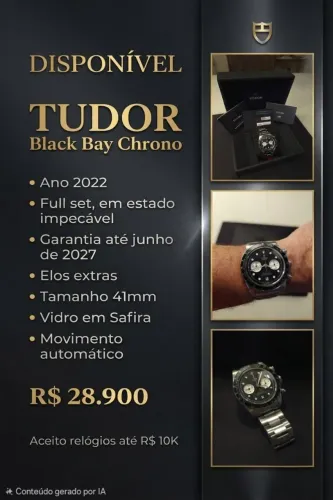 Tudor Black Bay Chrono