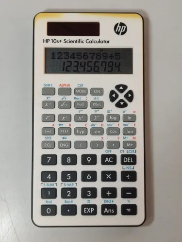 Calculadora Científica Hp 10s+ Vintage Funcionando Ok Clr (Usado)