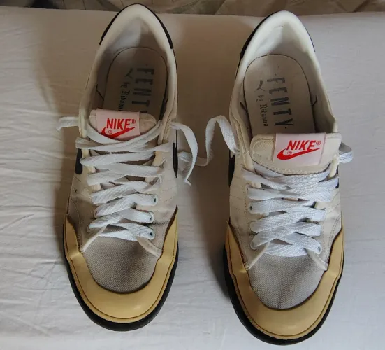 Tênis Nike GTS Vintage Original - Branco e Preto