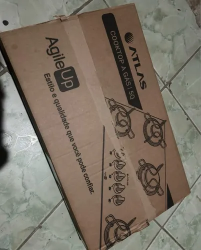 ? VENDO COOKTOP ATLAS 5 BOCAS - NOVO ?
