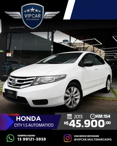 Honda City Sedan LX 1.5 Flex 16V 4P Aut. 2013