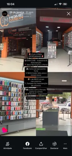 Vende-se loja de celulares ? ? Ótima oportunidade de negócio! ?