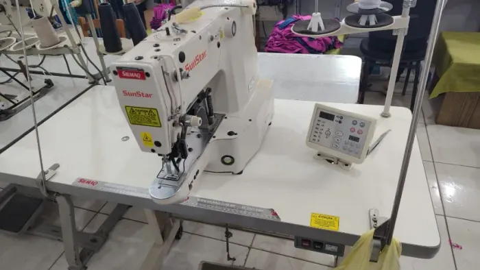 Máquina de Costura Travete Eletrônica SunStar