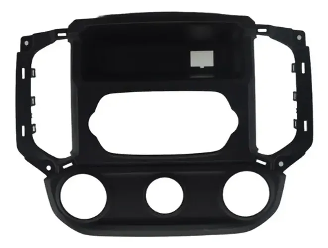 Moldura Radio Central Painel S10 2024 Trailblazer Original Preto