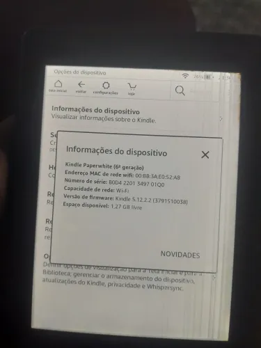 Kindle a venda
