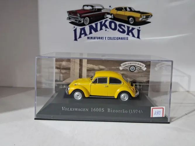 Miniatura Volkswagen Fusca Bizorrao Escala 1 43