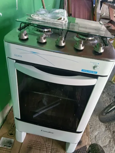 Fogão 4 bocas esmalte Ágata