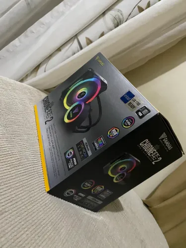Water Cooler Gamdias Chione E2-120 Lite 2 ARGB 120mm - Novo, Nunca Usado