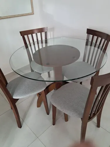 Mesa circular completa