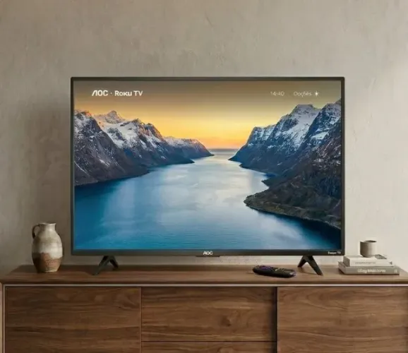 ? SMART TV AOC ROKU 32? - ESTADO DE NOVA (ÚNICA DONA) ? Entreo, parcelo, consulte!
