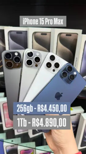 iPhones disponíveis, todos com garantia