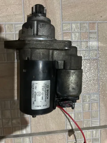 Motor de arranque linea 1.8 etorq (com defeito)