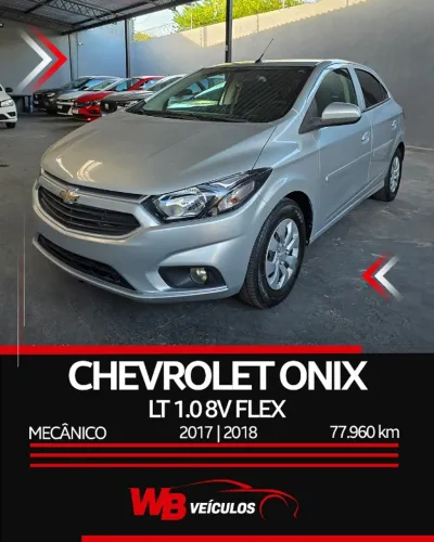 Chevrolet Onix Hatch LT 1.0 8V Flex Mec. 4P 2018