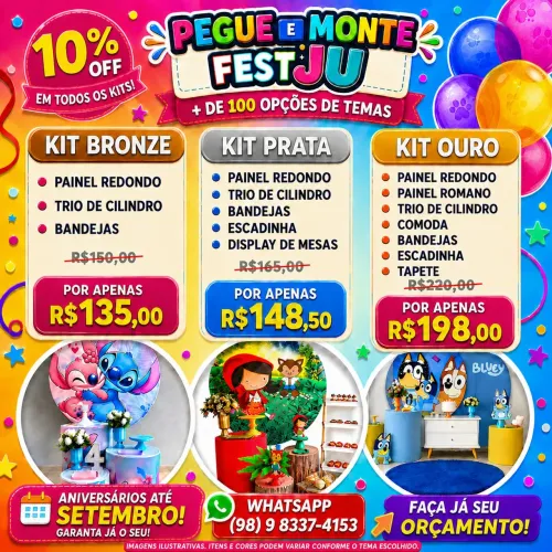 Peguei e monte 