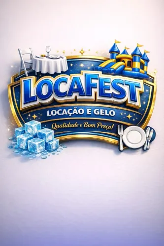 Locafest Locação de mesas, cadeiras, tolhas de mesa, freezer, brinquedos e muito mais!