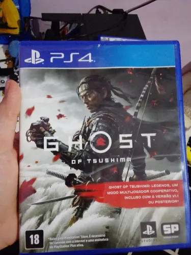 Vendo jogo ghost of tsushima de ps4