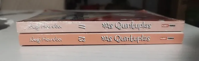 Quintuplas Vol. 11 e 13 / 11 está lacrado, nunca aberto / Perfeito estado