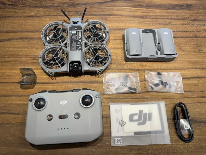 DJI Neo 2 + RC-N3 + 2 Baterias + Hub | Como Novo