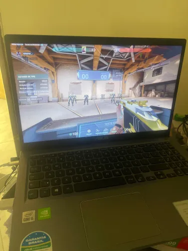 Notebook Asus i5 10° geração, 8GB de ram, ssd 256GB, Placa de vídeo nvidia - MX130 2GB 