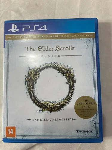 Jogo PS4 - the elder scrolls