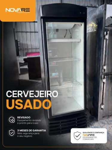Cervejeiro expositor gela bem