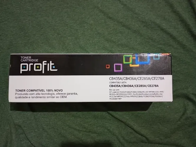 Toner Compatível HP CB435A / CB436A / CE285A / CE278A Novo