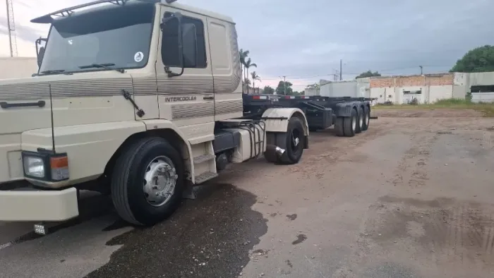 scania 1990 HW carreta porta conteiner 2007