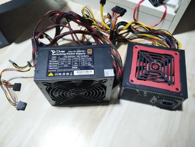 2 fontes de 500w não ligam, tomwalk e Duex
