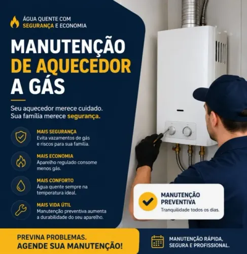 Conserto de Chuveiro a Gás