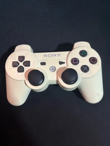 Controle de PS3 Branco Original