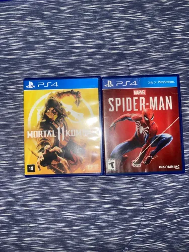 Kit jogos: Homem aranha (Marvel?s Spider Man) + Mortal Kombat 11