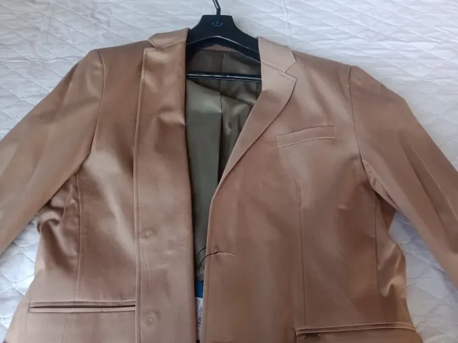 Blazer masculino Docthos slim fit terroso