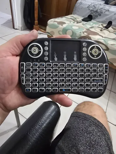 Mini teclado e mouse