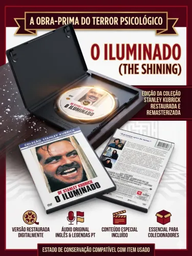 O Iluminado DVD Original | Stanley Kubrick | Coleção Restaurada The Shining