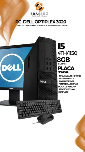 PC DELL OPTIPLEX 3020 C/MONITOR