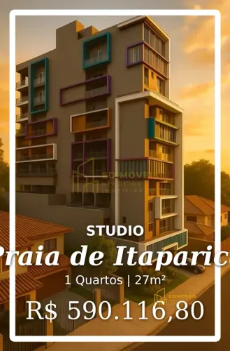 Praia de Itaparica: Studio moderno, ideal para locação e moradia