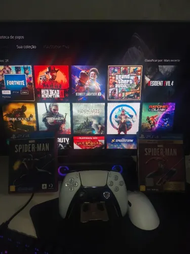 PS5 SLIM COM LEITOR DE DISCO