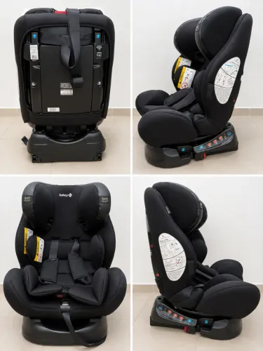 Cadeirinha Safety 1st, 0 a 36kg, com Isofix, Black Urban