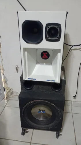 Som fonte chaveada ts400 multimédia