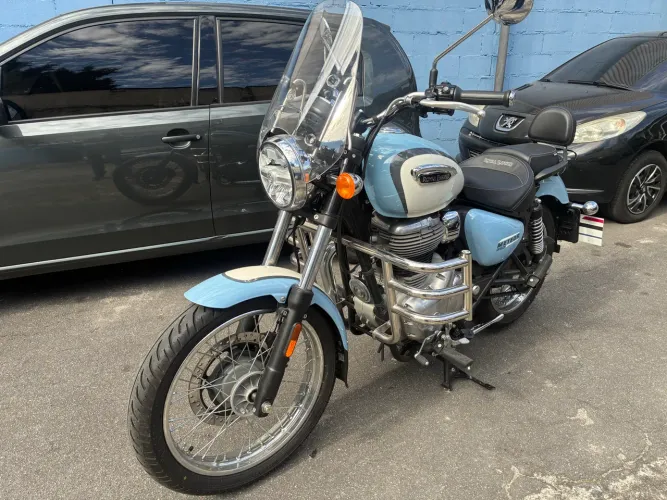  Royal Enfield Meteor 350 Aurora Blue 