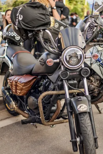 Moto customizada cruiser