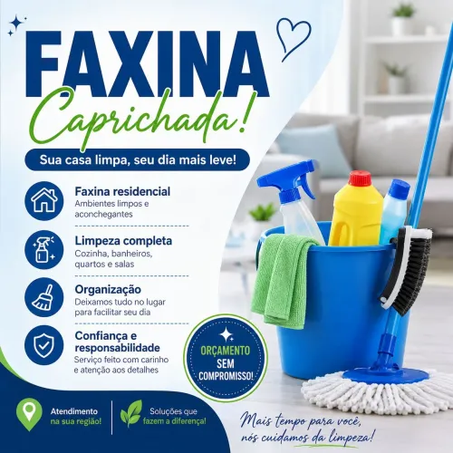 Faxineira/ Diarista na cozinha com preparo de Alimentos