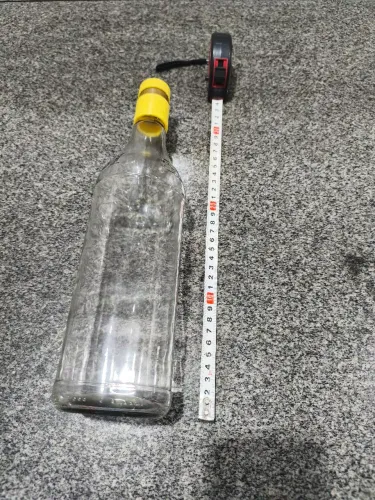 Garrafa de vidro para artesanato