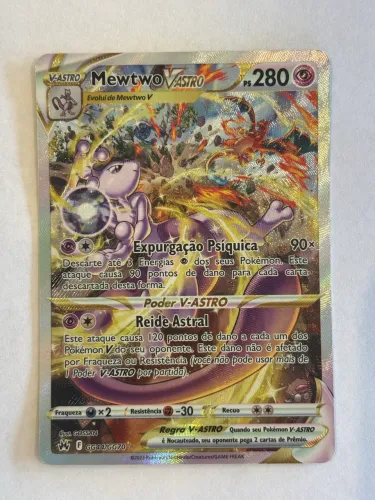 Mewtwo V-ASTRO GG44/GG70 - Galeria de Galar