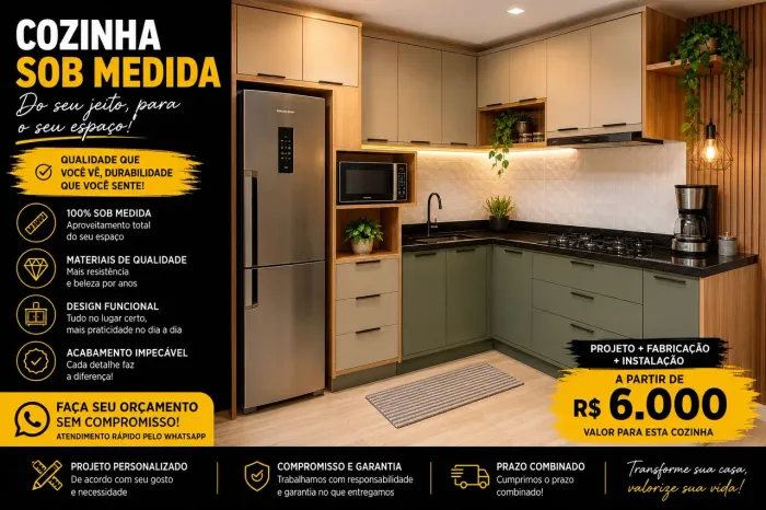 Cozinha**Moveis sob medida 