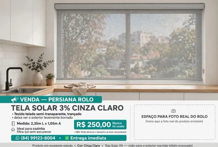 Cortina Rolô