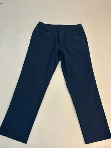 calça lululemon slim fit azul marinho