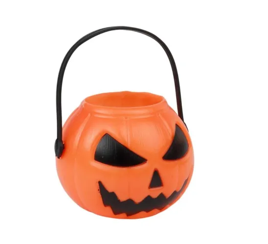Kit Hallowen - 5 Baldes de Abóbora 