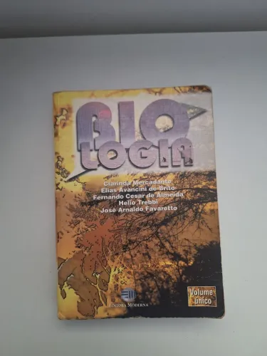 Livro Biologia Volume Único da Editora Moderna