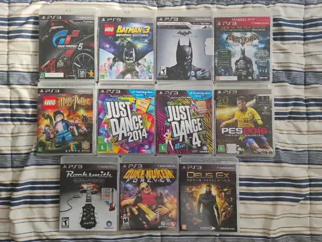 jogos para Playstation 3 originais PS3 - favor leia o anúncio